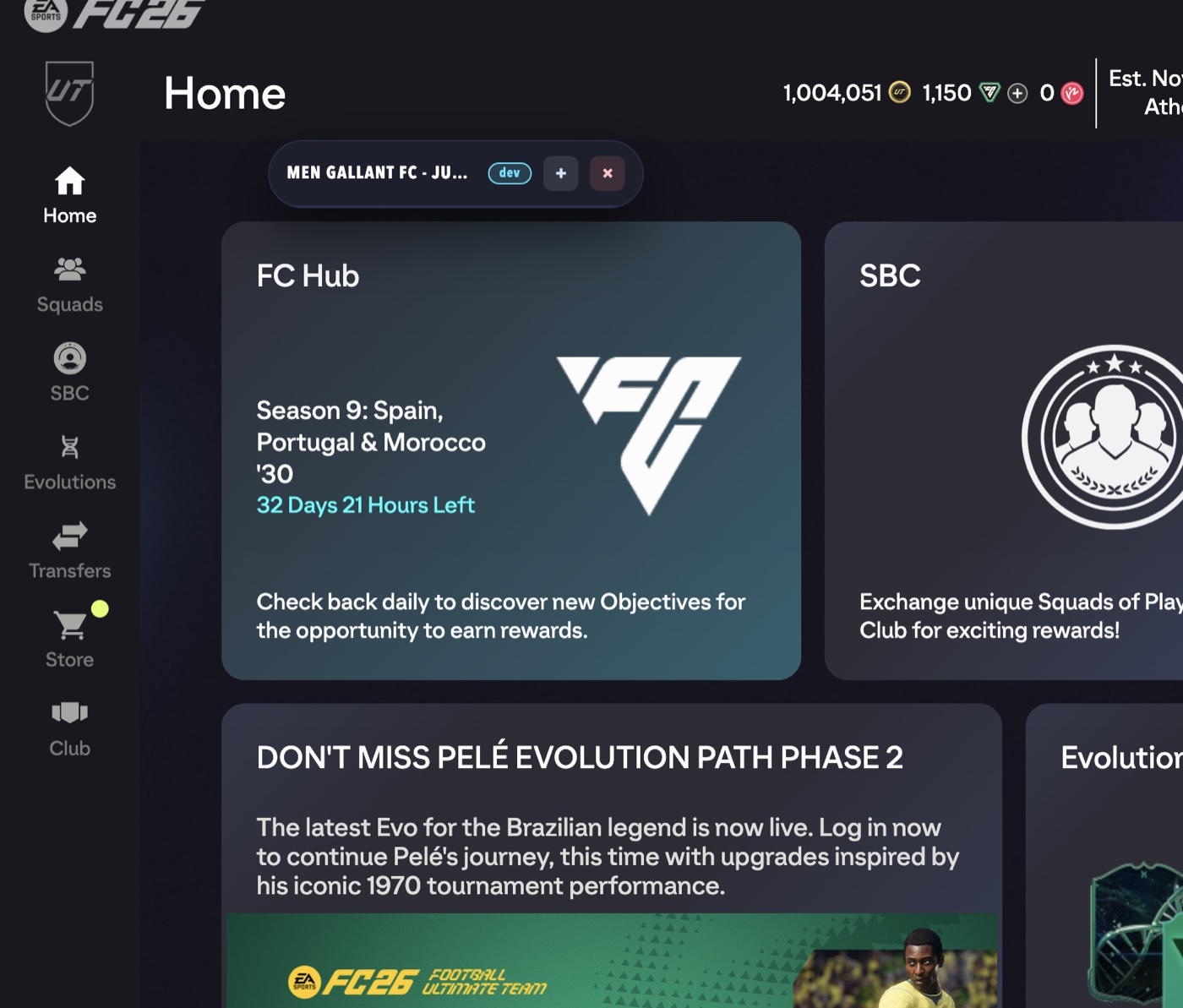The tool collapsed into a small pill in the corner of the Home screen, with buttons to expand or close it